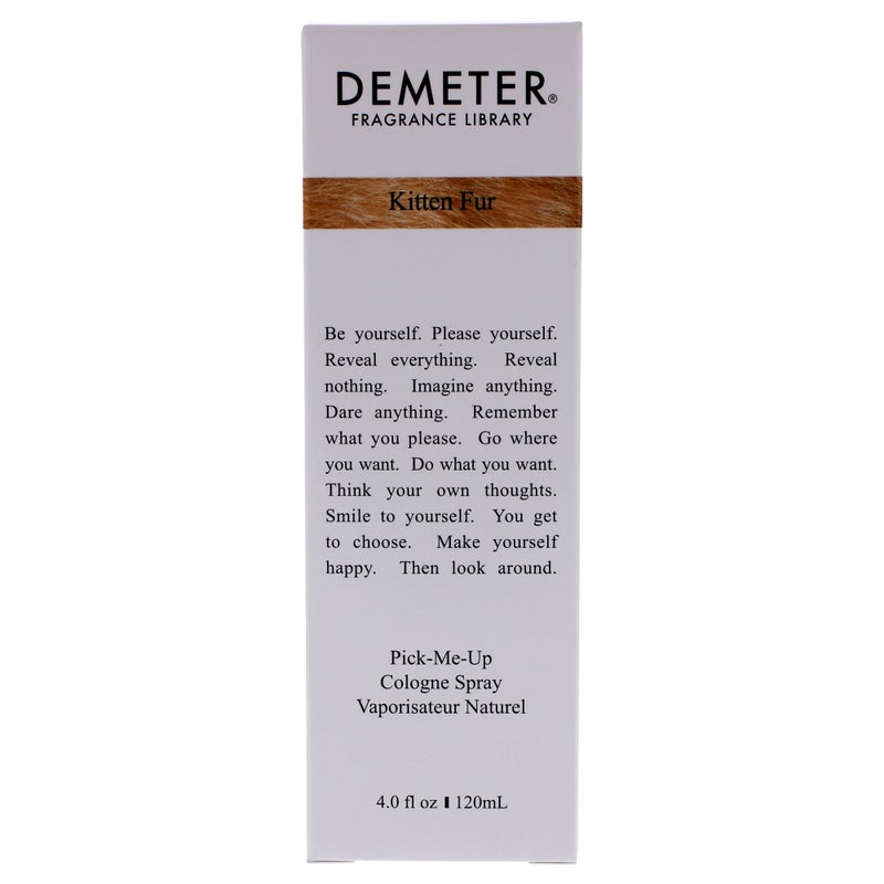 Demeter Cologne Spray, Kitten Fur, Musk, 4 Fl Oz - Image 5